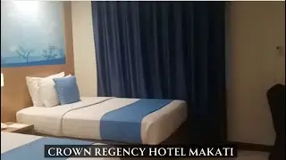 ₱3325 Superior Twin Room without breakfast at Crown Regency Hotel Makati