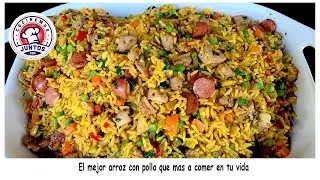 El mejor arroz con pollo que vas a comer en tu vida.