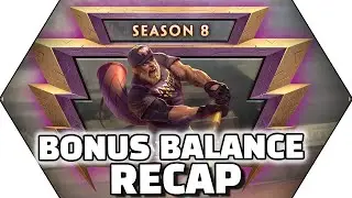 In Case You Forgot: 8.1 Bonus Balance