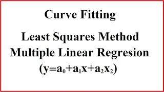 Multiple Linear Regression Example Problems With Solution