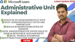 What Is an Administrative Unit? | Complete Admin Training for Beginners