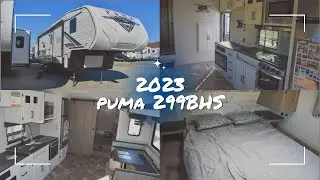 Beautiful 5th Wheel That Sleeps Up To 10! | 2023 Puma 299BHS