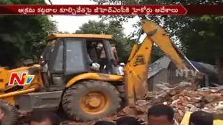 High Court Breaks to GHMC Demolition Drive || NTV