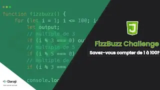 Le Fizzbuzz challenge