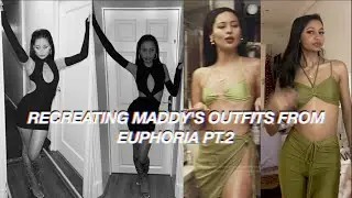 RECREATING MADDY'S OUTFITS FROM EUPHORIA!!! /PT.2