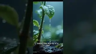 How plants drink water from fog  #plants #viralreelschallenge #botany #plantscience #flora #fbreels