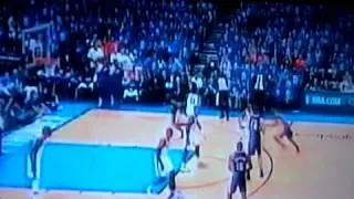 Kobe's reverse and alley oop dunk against the okc in game 6