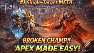 MOST BROKEN Khadgrim Single Target Arena Meta | 3 Different Apex Chaotic Teams | Watcher of Realms
