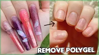 How I Remove Polygel Nails & Prep my Cuticles