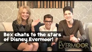 Disney Evermoor's Finney Cassidy, George Sear and Georgia Lock chat to Bex!