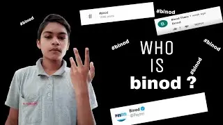 Who is binod ? | mumbai police troll #binod  | Viral man binod