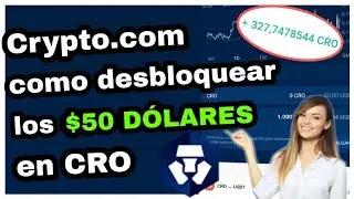🔹 &iquest;C&Oacute;MO OBTENER 50 D&Oacute;LARES en CRO en Crypto.com? 💸 Tutorial COMPLETO con Stake de 1000 CRO 🔥