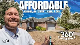 Oklahoma City's BEST City's MOST Affordable Home 360 Walkthrough - Living in Edmond, Oklahoma