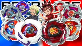 ALL HELLS BEYS vs ALL DRAKE/DRAGOON BEYS | Robin VS Khrome | BEYBLADE X