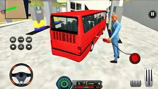 Real Uphill Offroad Bus Games 2026 | Public Transport Bus Driving Video Game | Android Gameplay