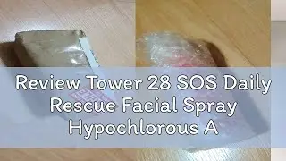 Review Tower 28 SOS Daily Rescue Facial Spray Hypochlorous Acid Toner Essence Mist Acne Eczema Soot