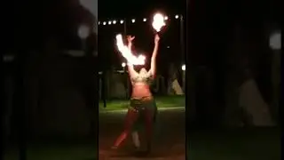 Elegant Island Wedding Fire Dance Entertainment at The Florida Keys Islander Resort in Islamorada
