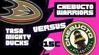 u15c Tasa Mighty Ducks vs Sackville Leafs Nov 25 2025 7:30pm