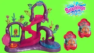 Splashlings Coral Playground Playset With 3 Exclusives + 2 Splashlings Blind Bags