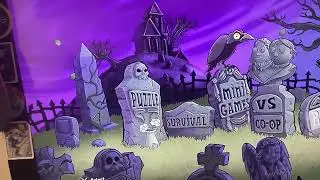 Plants Vs Zombies PS3 unboxing/showing off the main menu ￼