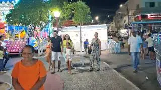 Diversão  pura... na praça  sa bandeira