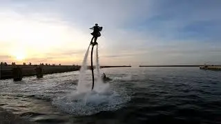 FlyDance - Agnieszka Niewiadomska & Tommy Flyman (flyboard dance 2019)