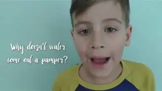 The secret of the diaper UNVEILED -  Experiment for kids