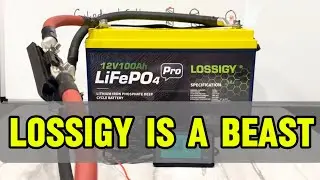 Обзор и разборка аккумулятора LOSSIGY 12,8 В 100 А·ч LiFePO4