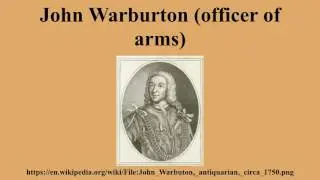 John Warburton (officer of arms)