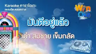 มันดีอยู่แล้ว - เต๋า สมชาย เข็มกลัด [Karaoke คาราโอเกะ] | วิน โอเกะ [Win Oke]