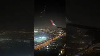 Preparing to land at DXB #shortsfeed #shorts #uae #dxb #youtubeshorts #nepalairlines #traveluae