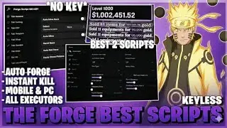 [NO KEY] The Forge Best Script 2025 💜 Auto Forge, Auto Farm & ESP (Pastebin)