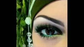 Smokey green eyes makeup tutorial