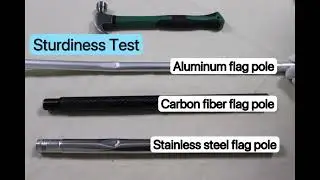 Stainless Steel Flag Pole VS Carbon Fiber Flag Pole VS Aluminum Flag Pole