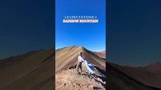 Rainbow Mountains in Peru
