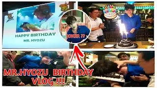 @MrHyozu BIRTHDAY VLOG !! MR.HYOZU LOOK LIKE JOKER / @Nerosubba02 @INDUMALLAGAMING