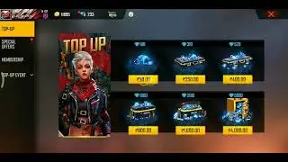 garena free fire 4th anniversary top up event ❤️
