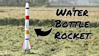 Making Big Water Bottle Rocket in Hindi | Awesome Experiment | The First Test