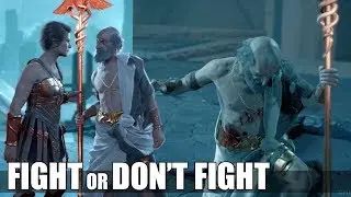 Wonder Woman Kassandra Fight VS Don&rsquo;t Fight Pythagoras (Atlantis Destroyed) Assassin&rsquo;s Creed Odyssey