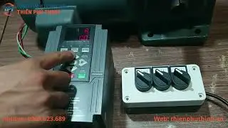 Hướng dẫn cài đặt chạy đa cấp tốc độ biến tần Simphoenix E280 - Thiên Phú Thịnh