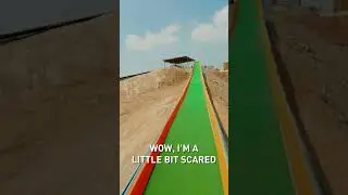 Tube sliding down a mountain? Hatta, sign me up! #Dubai #Shorts