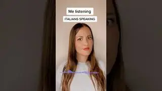 Me listening Italians speaking | subscribe for more #italylife #italiano #italyliving