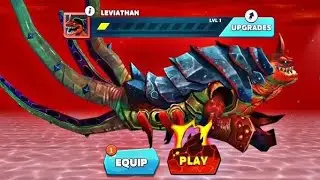 HUNGRY SHARK EVOLUTION NEW SHARK UNLOCKED {LEVIATHAN SHARK} (TRAILER)