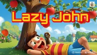 Lazy John | Kids Hindi Stories | Online Kindergarten Program | Bedtime Stories for Kids #kids