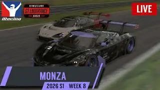 🔴Live | iRacing: Simucube GT Endurance Series (Round 8 @ Monza)