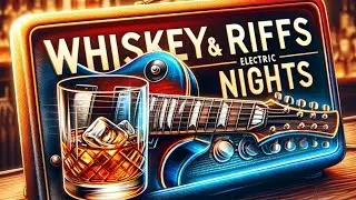 Whiskey & Riffs: Electric Rock Nights Playlist |  Whiskey Blues Music