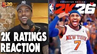 Jeff Teague REACTS to NBA2K ratings, Wemby too high? Fox too low? | Club 520