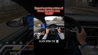garmen cars ki speed warning sounds,audi RS6 sound is crazy 🔥 #shorts