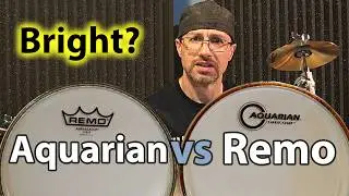 Aquarian Classic Clear vs Remo Ambassador: Are You Using the Wrong Tom Head?