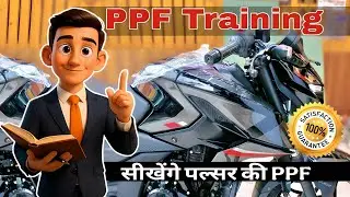Pulsar bajaj PPF modified lamination kaise karen ha#glamourarts #pulserbike #bike #ppfprotection